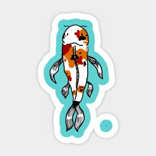 Koi fish Sticker